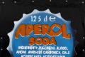Marcello Reboani, Aperol Soda, 2015, tecnica mista con materiali di recupero, cm. 62x62, ph Giorgio Benni