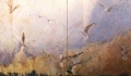 Davide Puma, L'importanza dei vuoti, 2011, olio su tela, cm. 300x175