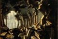 Antonio Joli, Sansone abbatte il tempio, 1725, olio su tela, 118x95 cm. Modena, Museo Civico d'Arte  Modena, Archivio fotografico del Museo Civico d'Arte