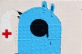 Kate McCarthy, Blue Bird 2, 2009, acrilico su tela, cm. 30x30 Kate McCarthy, Blue Bird 2, 2009, acrilico su tela, cm. 30x30