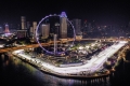 Circuito Cittadino di Marina Bay, Singapore (2008 - 2019). FOTO  Jarno Zaffelli. Illuminazione di pista per la gara notturna del Gran Premio di Singapore di Formula 1