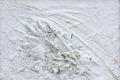 Dallaglio, Solo bianco 2, 2009, tecnica mista su plexiglass, cm. 35x31
