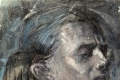 Davide Peretti Poggi, Emersioni n. 3, 2012, tm su tela, cm. 120x100, ph Andrea Samaritani