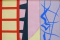 Enrico Della Torre, scale, 2006, olio su tela, cm. 64x64