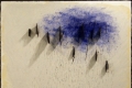 Gastini, Dialogare, 2009, tecnica mista su cartae a ardesia su tavola, cm. 152x102 Gastini, Dialogare, 2009, tecnica mista su cartae a ardesia su tavola, cm. 152x102