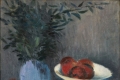 Francesco Menzio, Natura morta su tavolo, 1932, olio su tela, cm 56x40