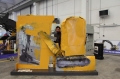 Giacomo Cossio, Escavatore compatto Volvo ECR50D, installazione per Volvo CE, scultura polimaterica, cm. 220x290x98