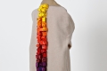 Jos Demetrio, Memorie, 2020, scultura-oggetto, intervento su abito, cartone riciclato. Ph. Fabio Fantini #1 