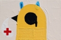 Kate McCarthy, Yellow Bird, 2009, acrilico su tela, cm. 30x30 Kate McCarthy, Yellow Bird, 2009, acrilico su tela, cm. 30x30