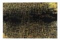 Massimiliano Galliani, Le Strade Del Tempo #2, 2013, vernice e foglie di ottone su tela, cm. 140x210