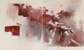 Nicla Ferrari, L'altrove, 2012, olio su tela, cm. 120x200, dittico