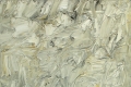 Piero Ruggeri, Paesaggio in bianco, 2007, olio su tela, cm. 120x140