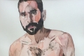Paolo Maccari, 2016, acquerello su carta, cm. 50x35