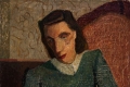 Remo Tamagnini, Ritratto signora, 1945-48, olio su tela, cm. 6ox5o, collezione privata Reggio Emilia