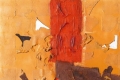 Remo Valli, Mutante, 2006, tecnica mista su pannello polistirene, cm. 100x70