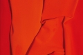 Remo Valli, Rosso dinamico, 2012, plastica, tessuto e acrilici, cm. 54x43
