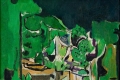 Sutherland, Landscape, 1958, olio su tela, cm. 64x54