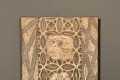 Fabio Iemmi, Eterno flujo - emblema, plaxite, bronzo, ferro, trattamenti di superficie, cm 121x70x21