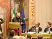Michelangelo Galliani. Cerimonia di premiazione del Franco Cuomo International Award per l'Arte 2019 