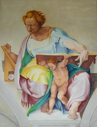 Profeta Daniele, Cappella Sistina, Michelangelo