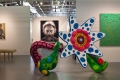 Yayoi Kusama at Victoria Miro, 2011, courtesy thearmoryshow.com