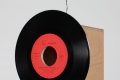 Davide Bertocchi, Volare, 2012, compensato, disco in vinile 45 giri, cm. 20x20x25, courtesy l'artista, foto Mathieu Mercier
