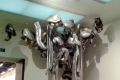 Marisa Merz, Untitled (Living Sculpture), 1966, alluminio, dimensioni variabili