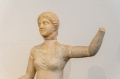 Statua della Dea Luna dall'area di Fossacava. Et romana. Marmo bianco. Museo Civico del Marmo di Carrara. Foto Giuseppe D'Aleo