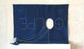 Gaggia-Dubbini, Golpe, 2022, ricamo su coperta della Marina Militare Italiana, cavità ventricolare, stampa digitale in resina, cm 120x180x20. Foto: Michele Alberto Sereni