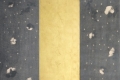 Omar Galliani, Magnificat, Soltanto rose, 2008, graphite and gold foil on board, cm. 210x135 (3 tavole di 210x45 cad.)
