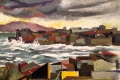 Arte Fiera - Galleria de' Bonis - Renato Guttuso, Isola di Ortigia, 1956, olio su tela, cm. 35x50