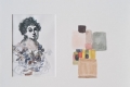 Nataly Maier, Parafrasi Caravaggio, 2010, acquerello su passpartout, cm. 45x61