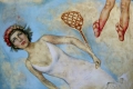 Alessandra Binini, Gli impossibili possibili, 2005, olio su tavola, cm. 90x125