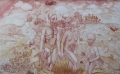 Anna Mattiuzzo, Il Giglio delle valli in mezzo ai rovi, 2023, olio su carta, 151x246 cm. Ph. Claudio Buoli