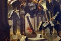Antonio Joli, Sansone abbatte il tempio, s.d., olio su tela, 97,5x73 cm. Collezione di BPER Banca