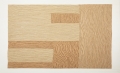 Claudio Gaddini, Carpets #12, 2022, cordicella di juta su reticolato di polietilene inciso e applicato su forex, cm 121x200. Ph. Paolo Benvenuti