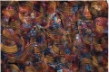 Debora Romei, Atlantide 0, 2023, olio su tela, cm 180x150x3,5. Ph. Carlo Vannini 