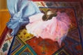 Francesca Tosi, E' sempre carnevale, 2023, olio su cartone telato, 60x80 cm