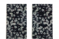 Elena Hamerski, Duplex Natura - Cornus Sanguinea, 2019, stampa da disegno e ricamo in filo di cotone su ciniglia 100% poliestere Dino Zoli Textile, cm 120x70 cad.