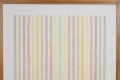 Elio Marchegiani, Grammature di colore, 1976, supporto intonaco n.23, cm 82x82