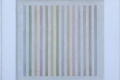 Elio Marchegiani, Grammature di colore, 1979, pigmenti su intonaco, cm. 68x67