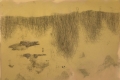 Elisa Bertaglia, Alma Venus et Venatrix Diana, 2012, olio, carboncino e grafite su carta, cm 70x100