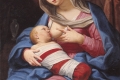 Elisabetta Sirani, La Madonna che allatta il Bambino, olio su tela, 76 x 68 cm, Modena, firmato e datato, Collezione BPER Banca