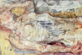 Fausto Pirandello, Nudo disteso, 1954, olio su cartone, 51,5 x 71 cm