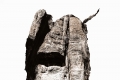 Francesca Catellani, Spiriti di pietra, 2021, stampa su tela, dettaglio installazione, cm 100x70