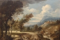 Giuseppe Zola, Andata ad Emmaus, olio su tela, 161 x 201 cm