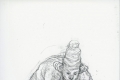 Karin Andersen, Defuser,  2023, matita su carta, 29x21 cm