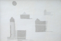 Lorenzo Polimeno, Landscape, 2014, tecnica mista su faesite, cm. 77,5x87,5
