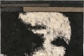 Luca Serra, Cuento Chino, 2015, calco in gomme e caucciu acrilici su tela, cm. 100x100