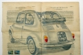 Marco Arduini, Sono in viaggio, s per turismo 1963, tecnica mista su carta del 1814 e francobolli, cm. 41x53